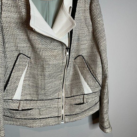 O'2nd metallic blazer moto jacket - Picture 2 of 5
